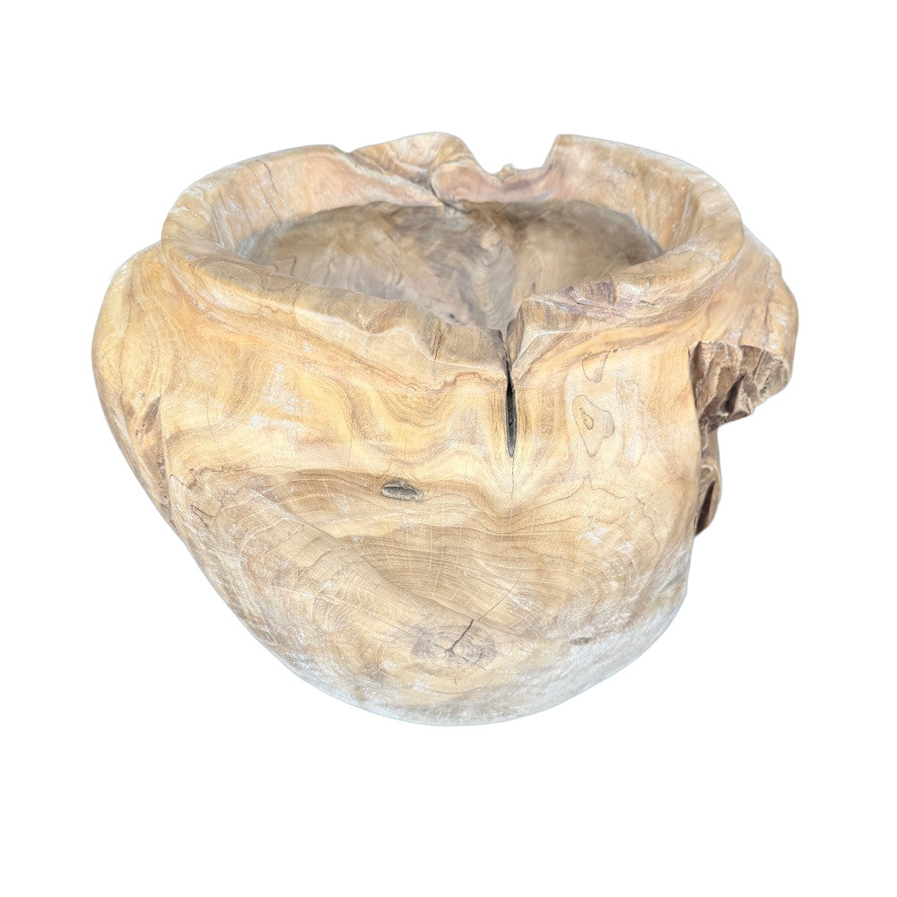 Indonesian Teal Root Planter - Berbere Imports