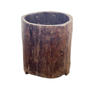 Antique Nagaland Wood Planter - Berbere Imports
