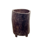 Antique Nagaland Wood Planter - Berbere Imports