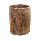 Antique Nagaland Wood Planter - Berbere Imports