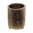 Antique Nagaland Wood Planter - Berbere Imports