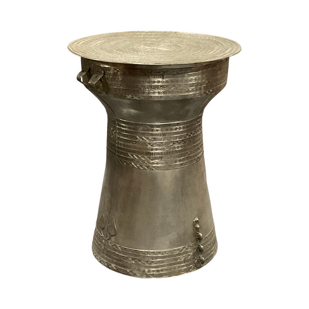 Thai Bronze Rain Drum - Karen Design - Berbere Imports