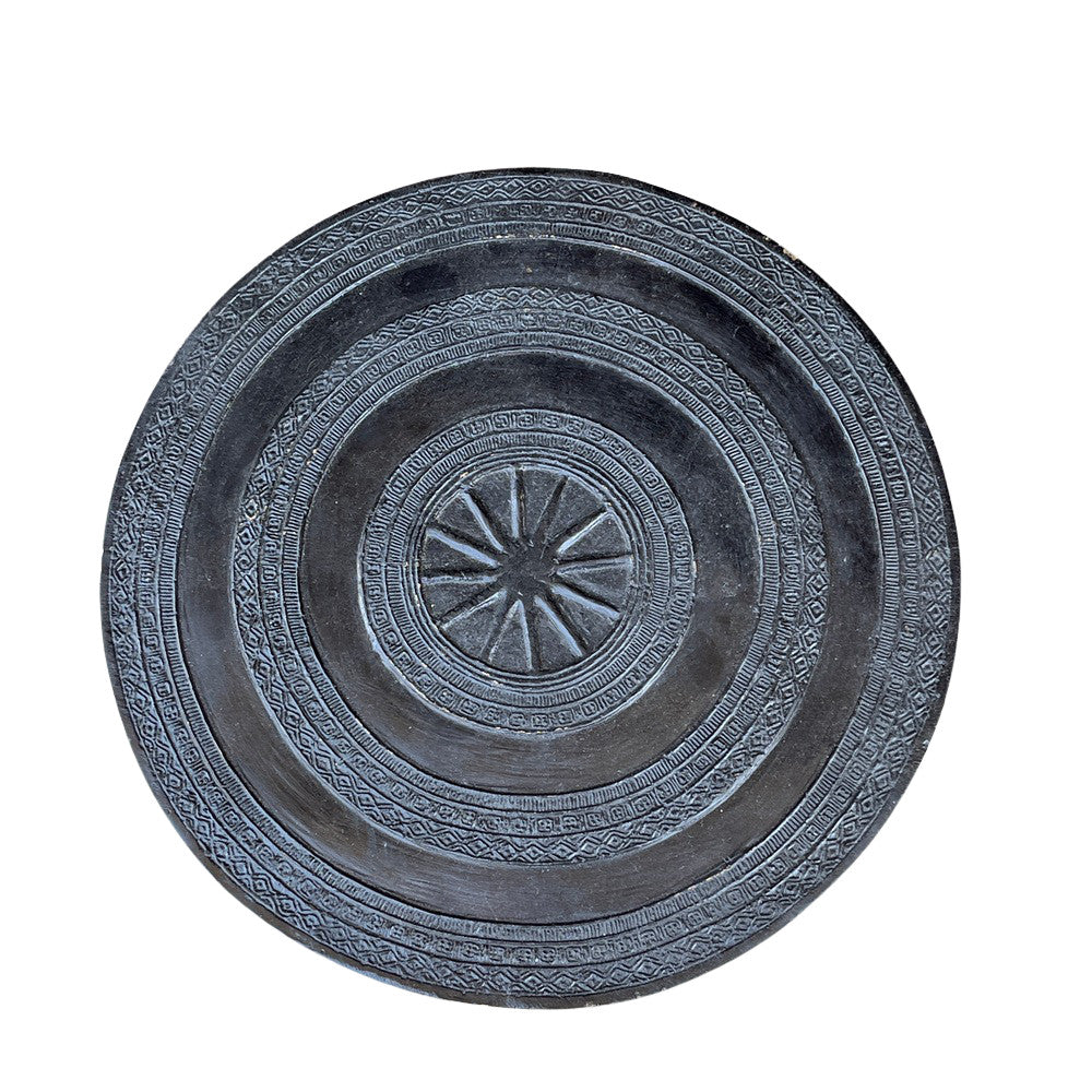 Thai Bronze Rain Drum - Dark - Berbere Imports