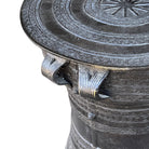 Thai Bronze Rain Drum - Dark - Berbere Imports