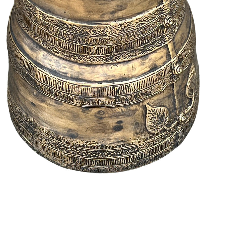 Thai Bronze Rain Drum - Silver - Berbere Imports