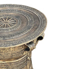 Thai Bronze Rain Drum - Silver - Berbere Imports