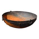 Antique Indian Iron Kadai (Fire Pit) - Berbere Imports