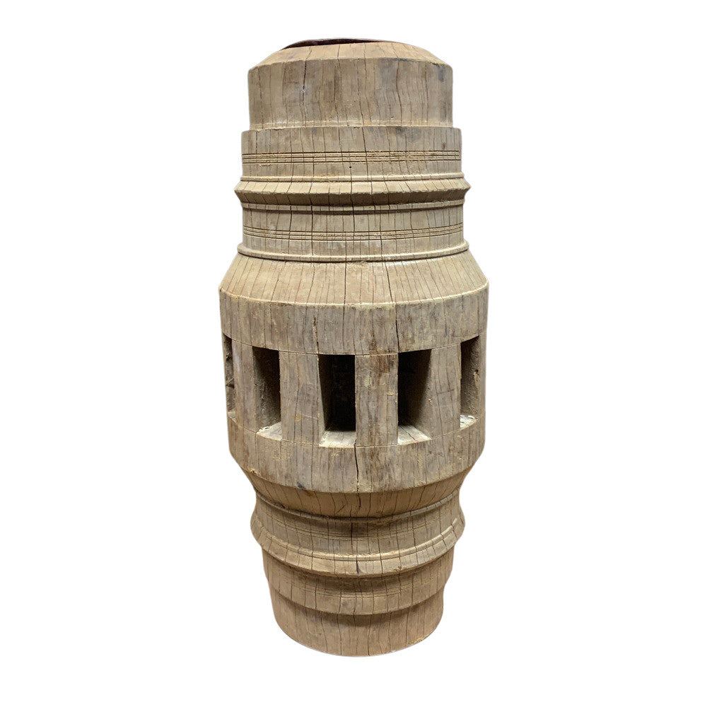 Vintage Architectural Element Candle Holder - Berbere Imports