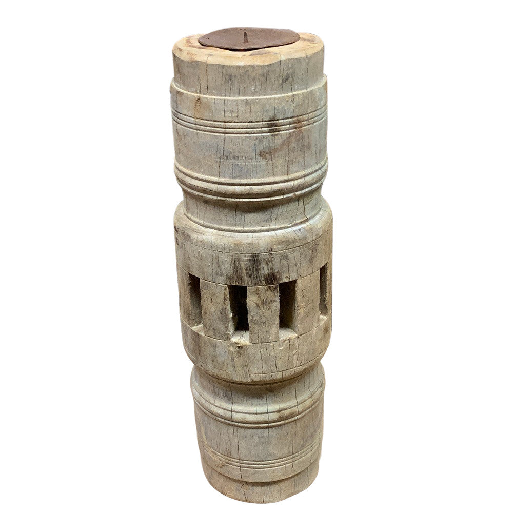 Vintage Architectural Element Candle Holder - Berbere Imports