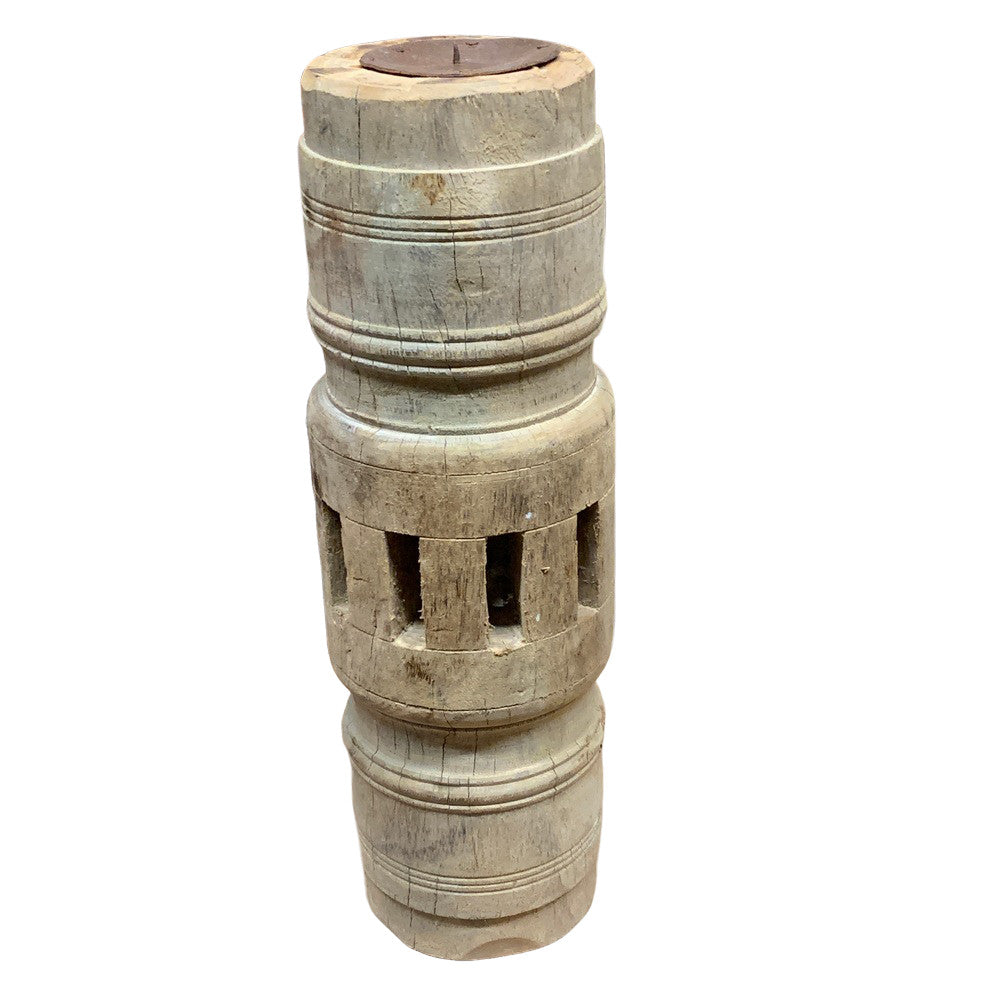 Vintage Architectural Element Candle Holder - Berbere Imports