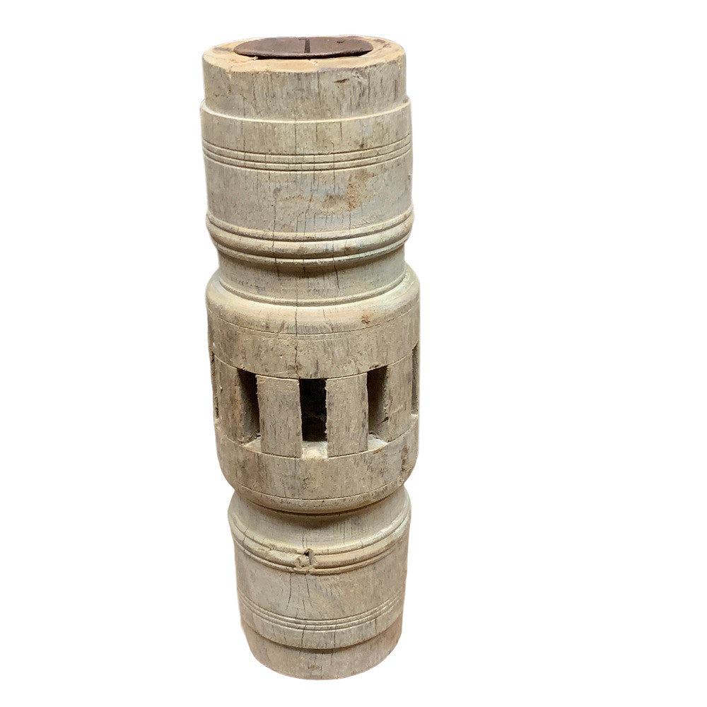 Vintage Architectural Element Candle Holder - Berbere Imports