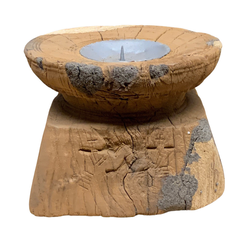 Indian Seed Extractor Candle Holder - Berbere Imports