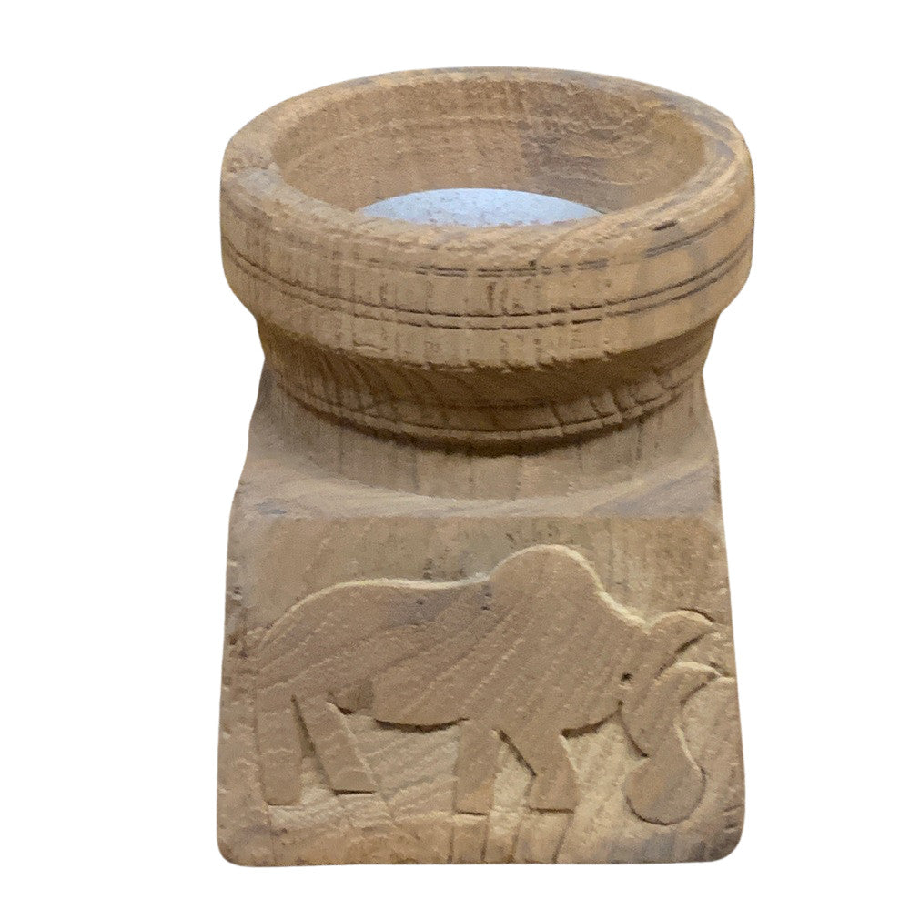 Indian Seed Extractor Candle Holder - Berbere Imports