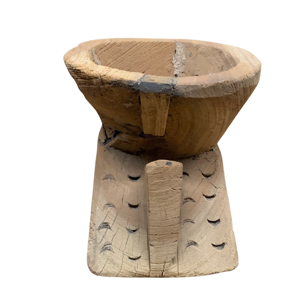 Indian Seed Extractor Candle Holder - Berbere Imports