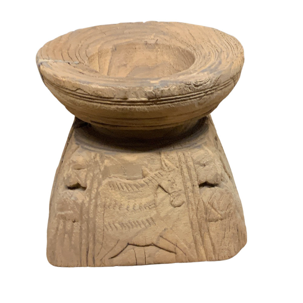 Indian Seed Extractor Candle Holder - Berbere Imports