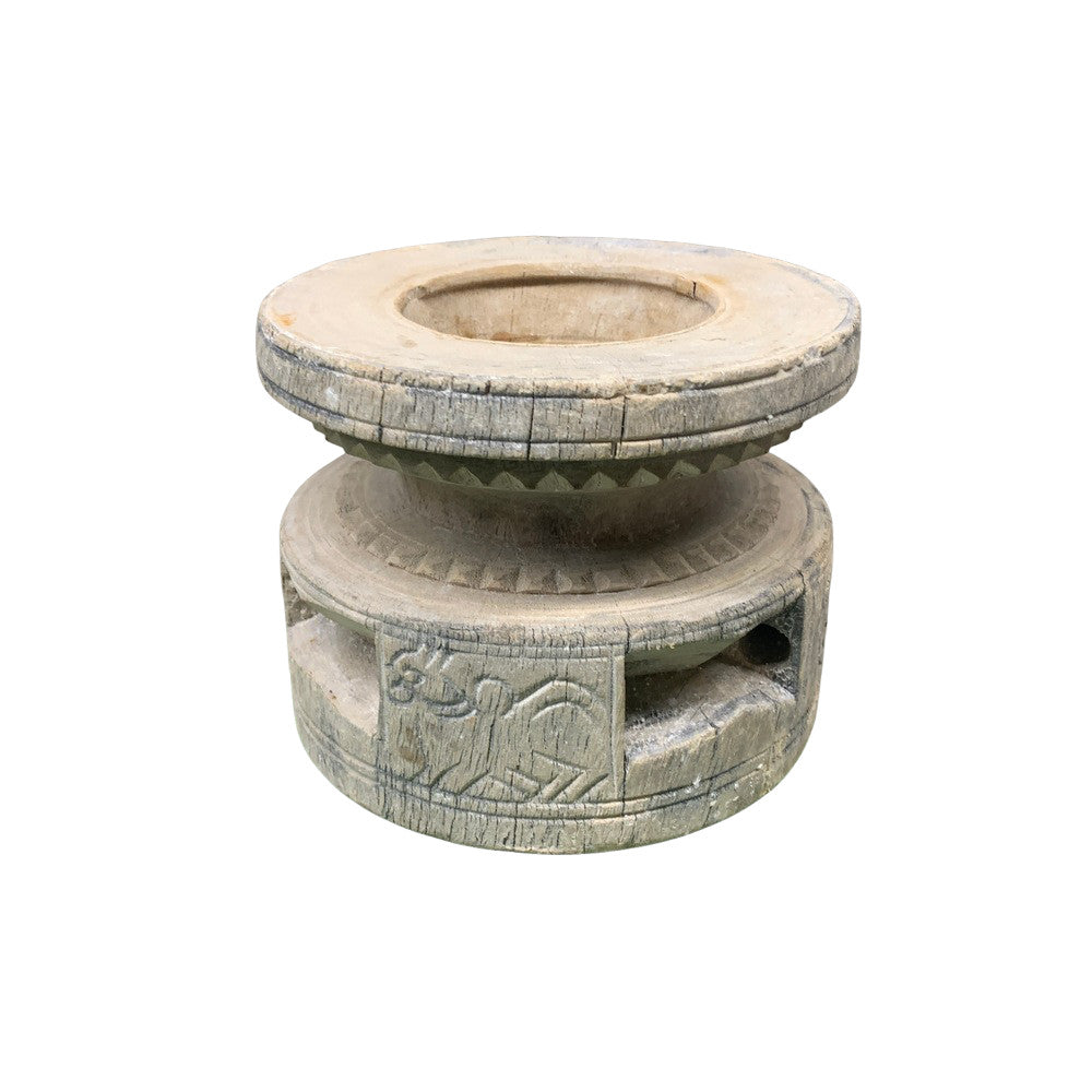 Indian Seed Extractor Candle Holder - Berbere Imports