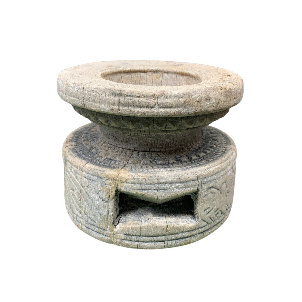 Indian Seed Extractor Candle Holder - Berbere Imports