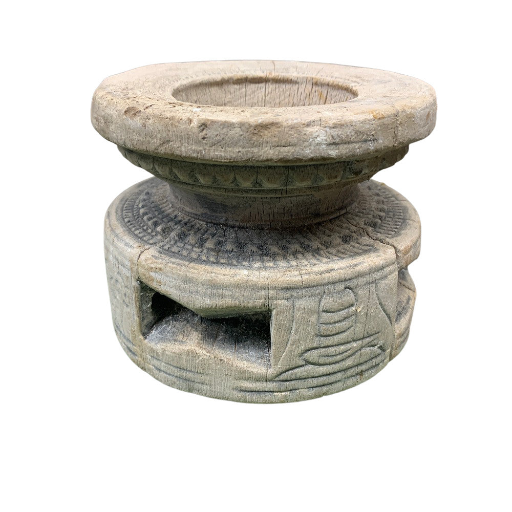 Indian Seed Extractor Candle Holder - Berbere Imports