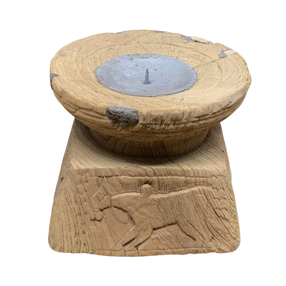 Indian Seed Extractor Candle Holder - Berbere Imports