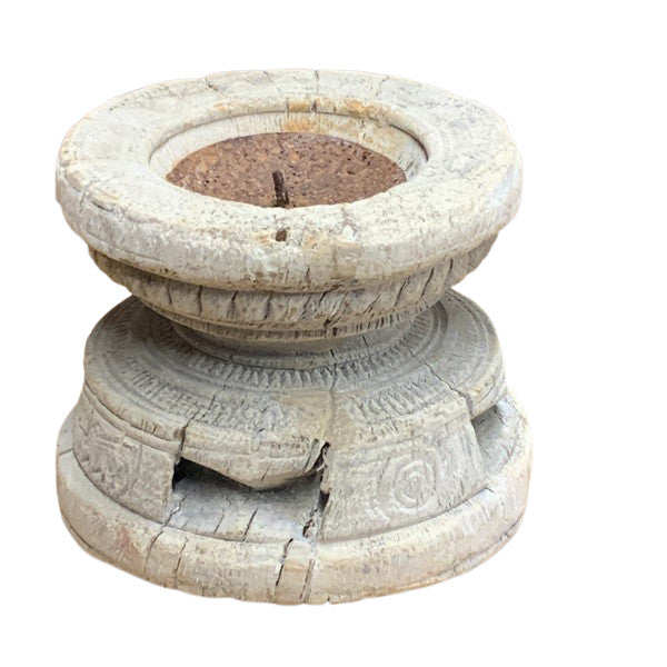 Indian Seed Extractor Candle Holder - Berbere Imports