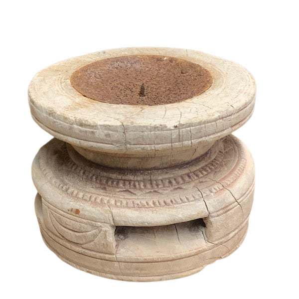 Indian Seed Extractor Candle Holder - Berbere Imports