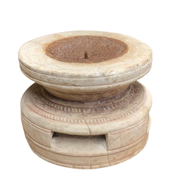 Indian Seed Extractor Candle Holder - Berbere Imports