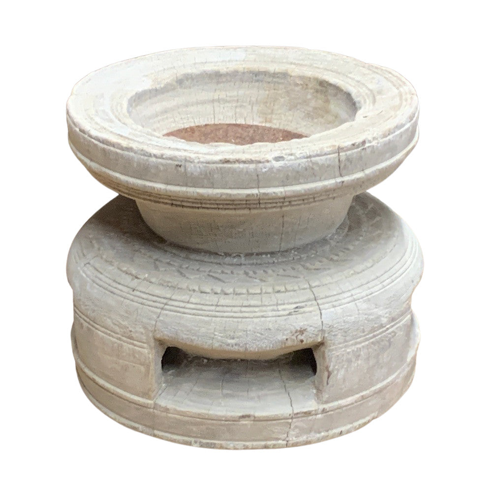 Indian Seed Extractor Candle Holder - Berbere Imports