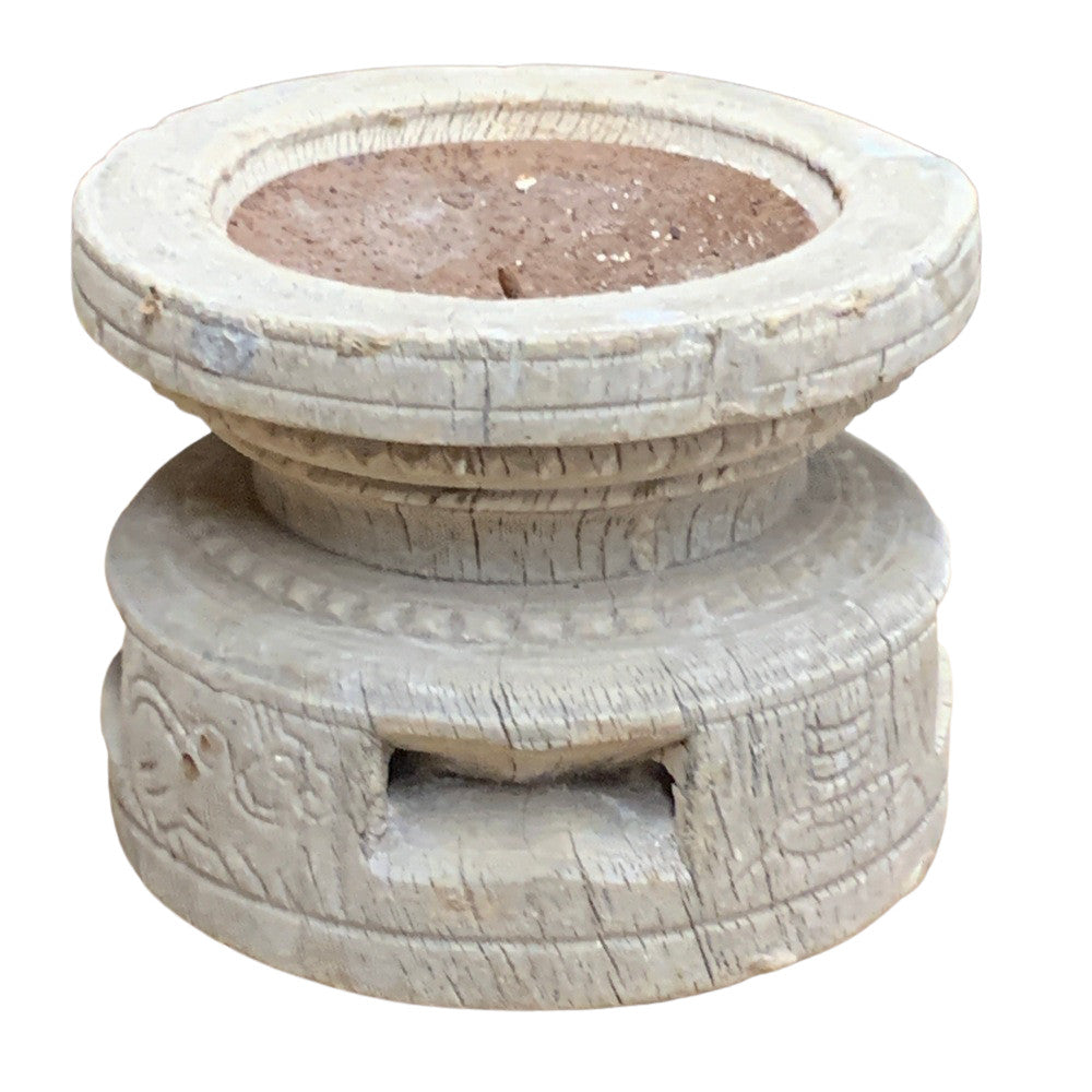 Indian Seed Extractor Candle Holder - Berbere Imports