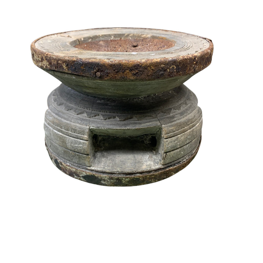 Indian Seed Extractor Candle Holder - Berbere Imports