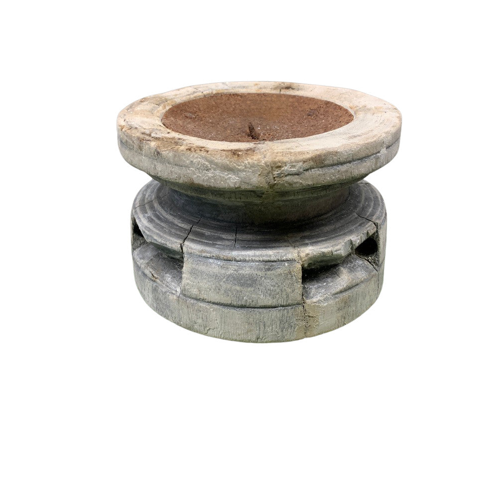 Indian Seed Extractor Candle Holder - Berbere Imports