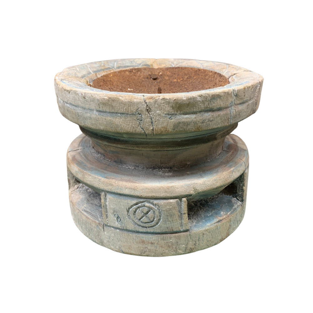 Indian Seed Extractor Candle Holder - Berbere Imports