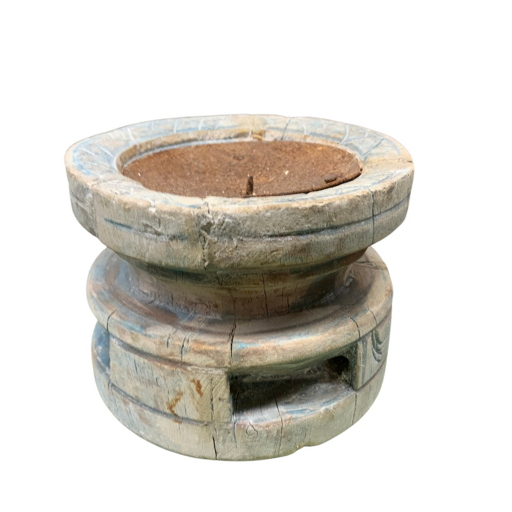 Indian Seed Extractor Candle Holder - Berbere Imports