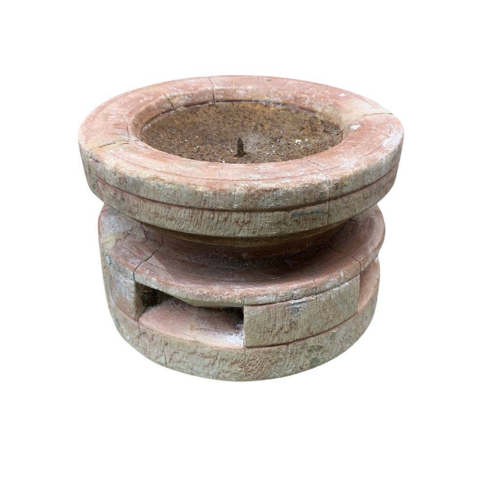 Indian Seed Extractor Candle Holder - Berbere Imports