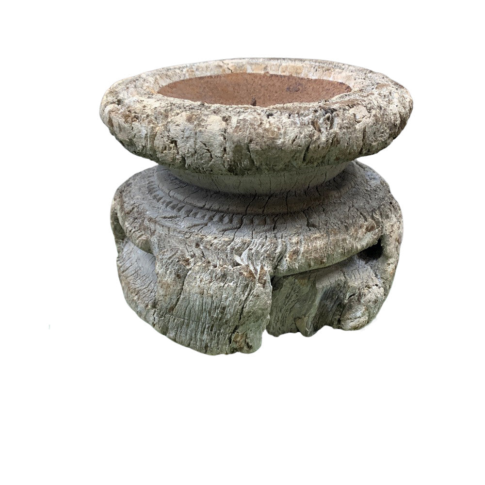 Indian Seed Extractor Candle Holder - Berbere Imports