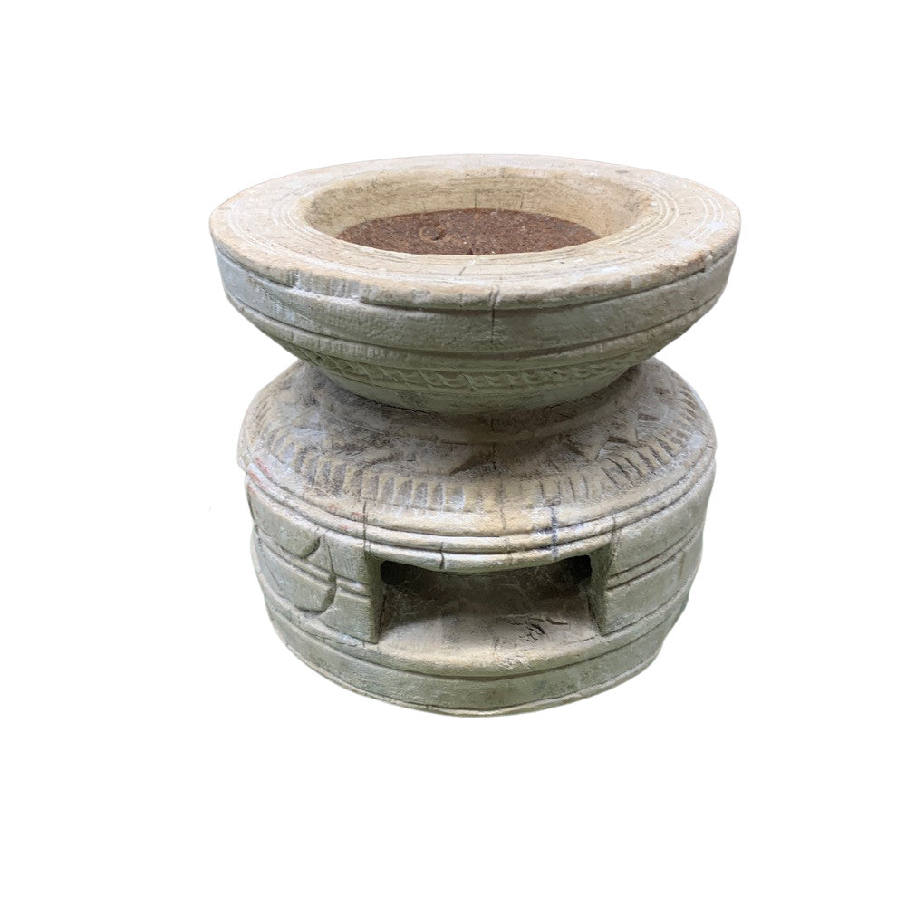 Indian Seed Extractor Candle Holder - Berbere Imports