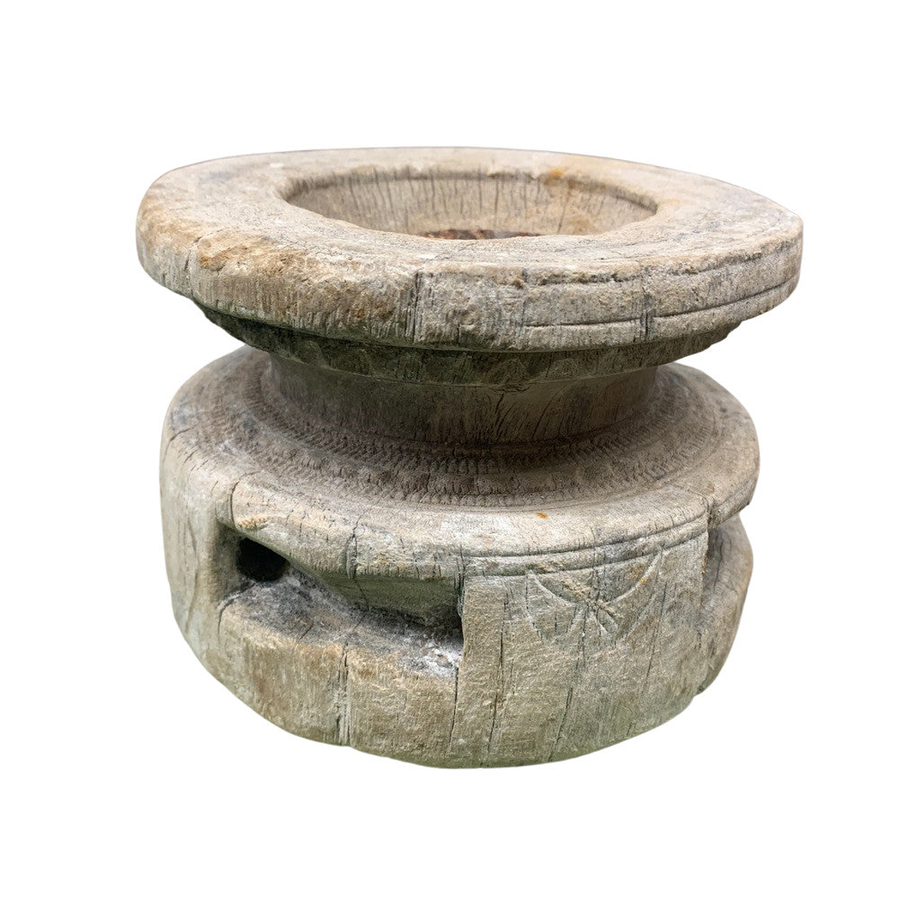 Indian Seed Extractor Candle Holder - Berbere Imports