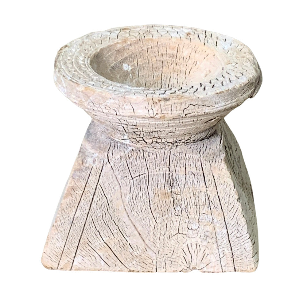 Indian Seed Extractor Candle Holder - Berbere Imports