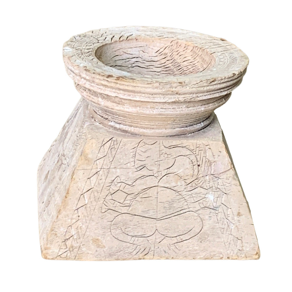 Indian Seed Extractor Candle Holder - Berbere Imports