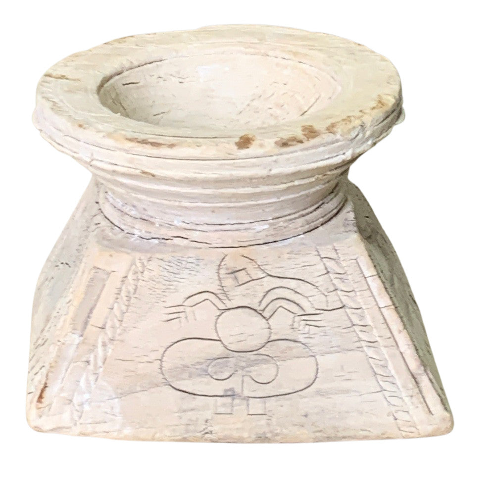 Indian Seed Extractor Candle Holder - Berbere Imports