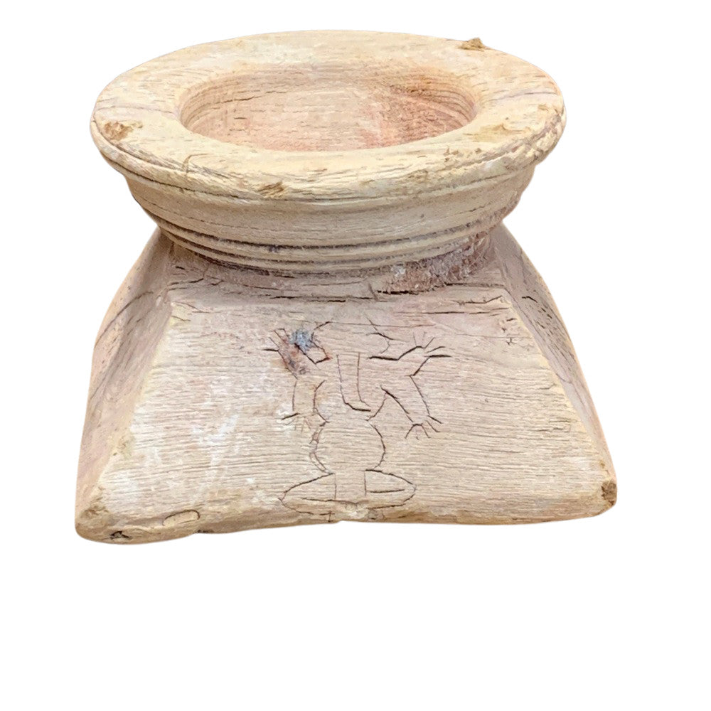 Indian Seed Extractor Candle Holder - Berbere Imports