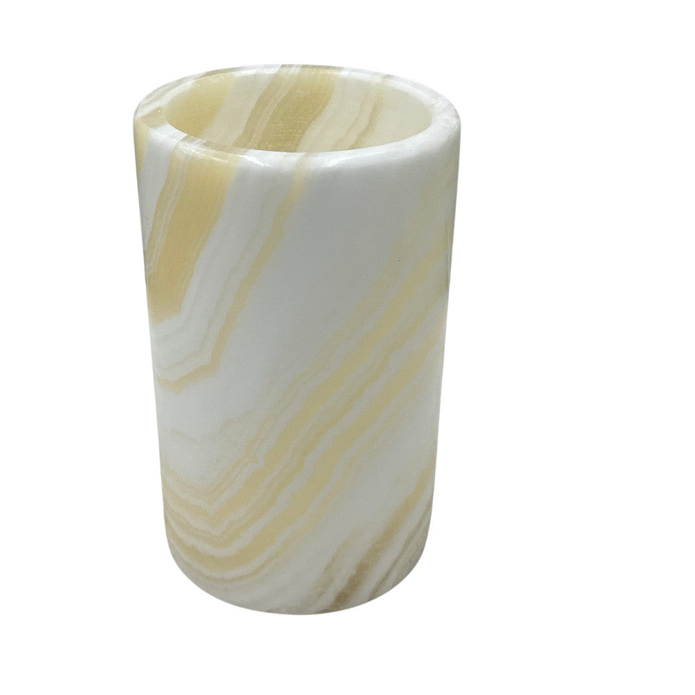 Alabaster Candle Holder - Berbere Imports