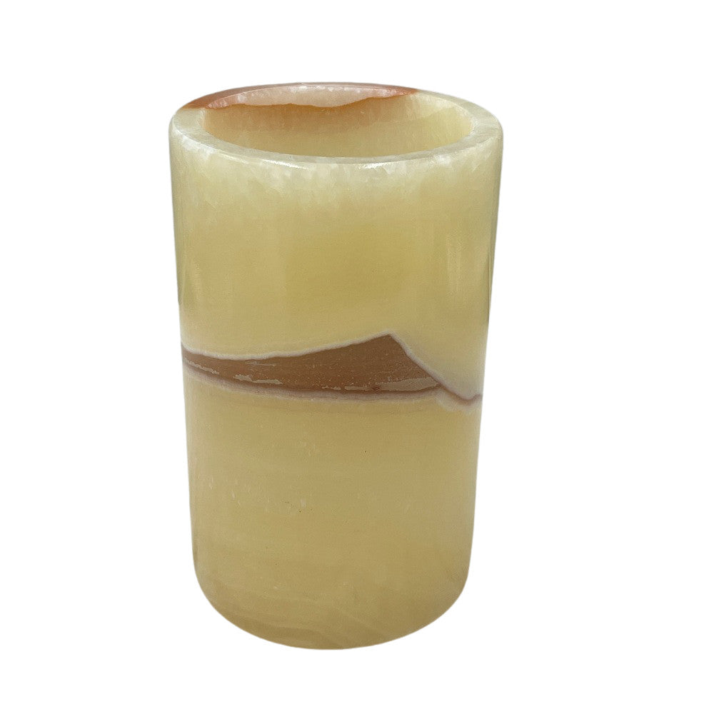 Alabaster Candle Holder - Berbere Imports