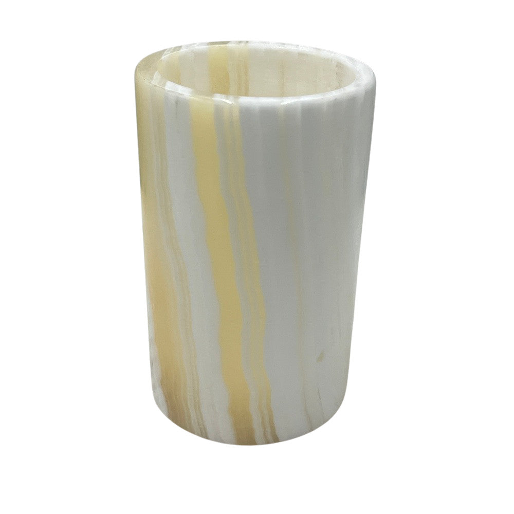 Alabaster Candle Holder - Berbere Imports