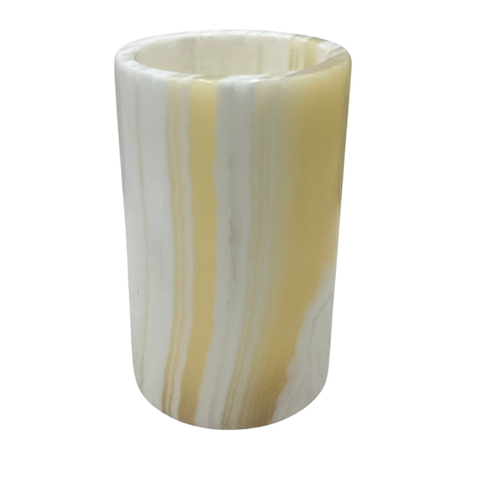 Alabaster Candle Holder - Berbere Imports