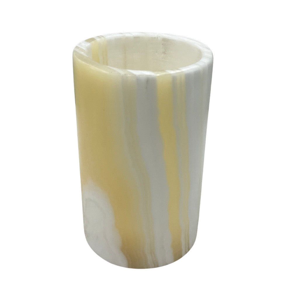 Alabaster Candle Holder - Berbere Imports