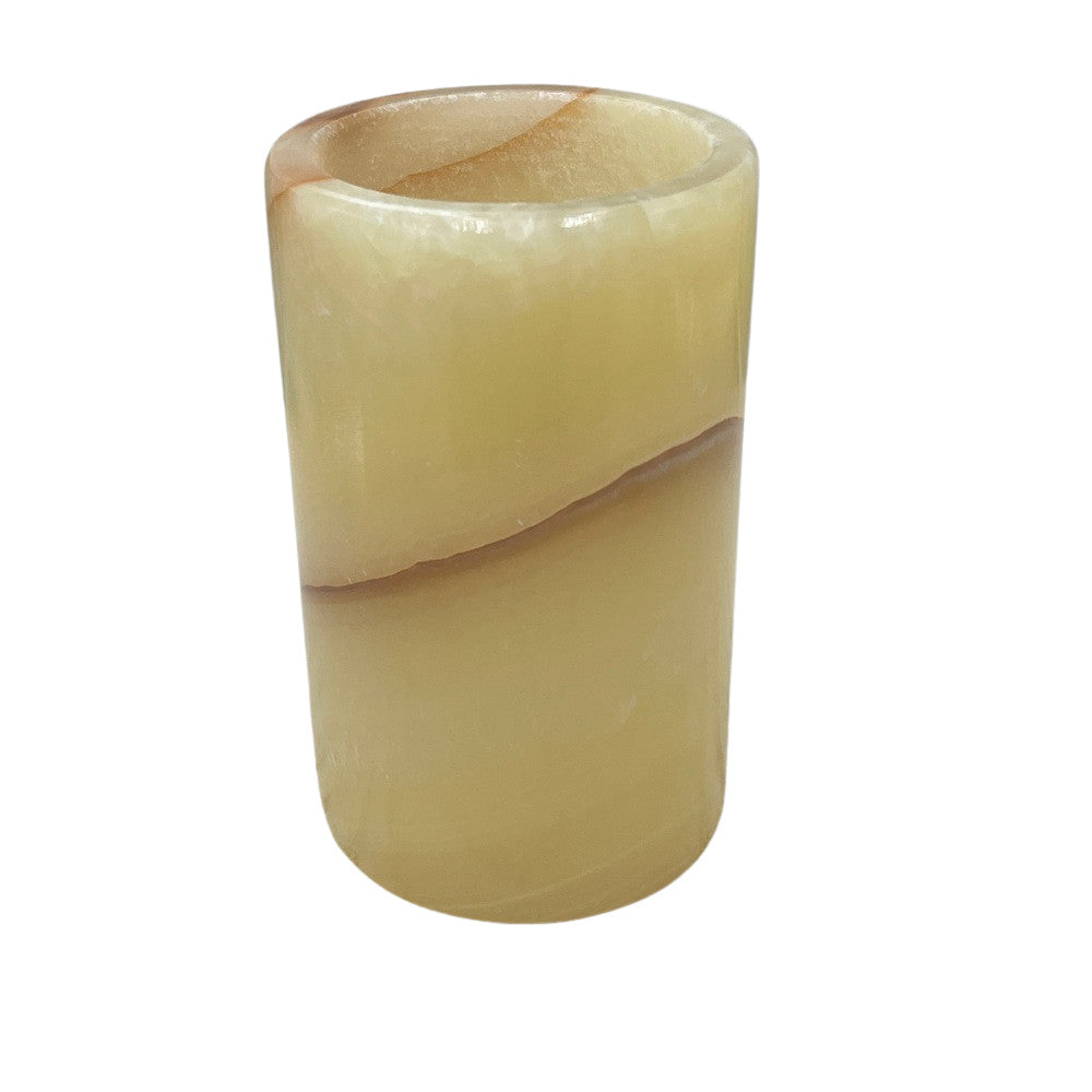 Alabaster Candle Holder - Berbere Imports