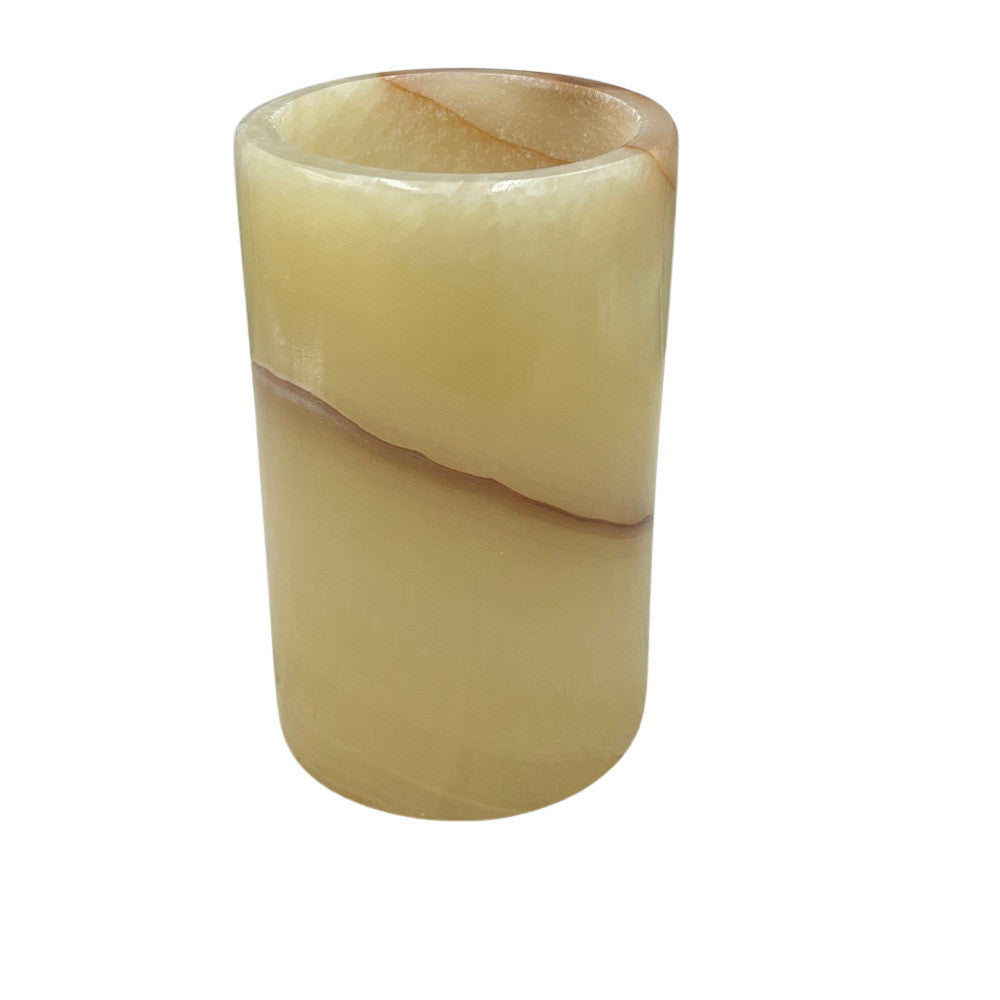 Alabaster Candle Holder - Berbere Imports