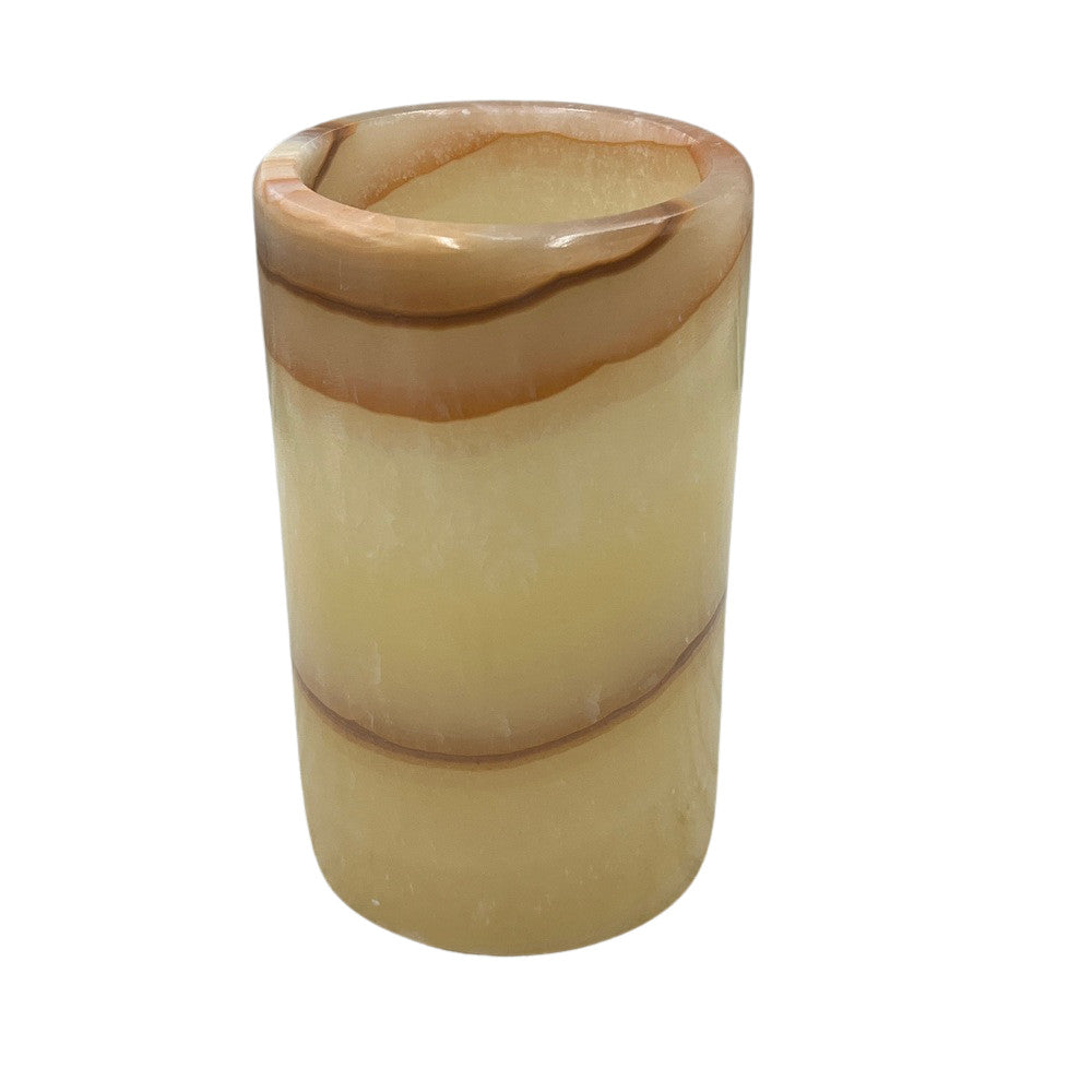 Alabaster Candle Holder - Berbere Imports