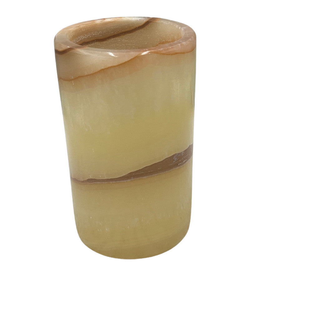 Alabaster Candle Holder - Berbere Imports