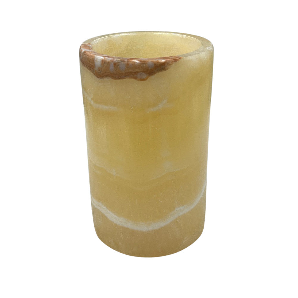 Alabaster Candle Holder - Berbere Imports